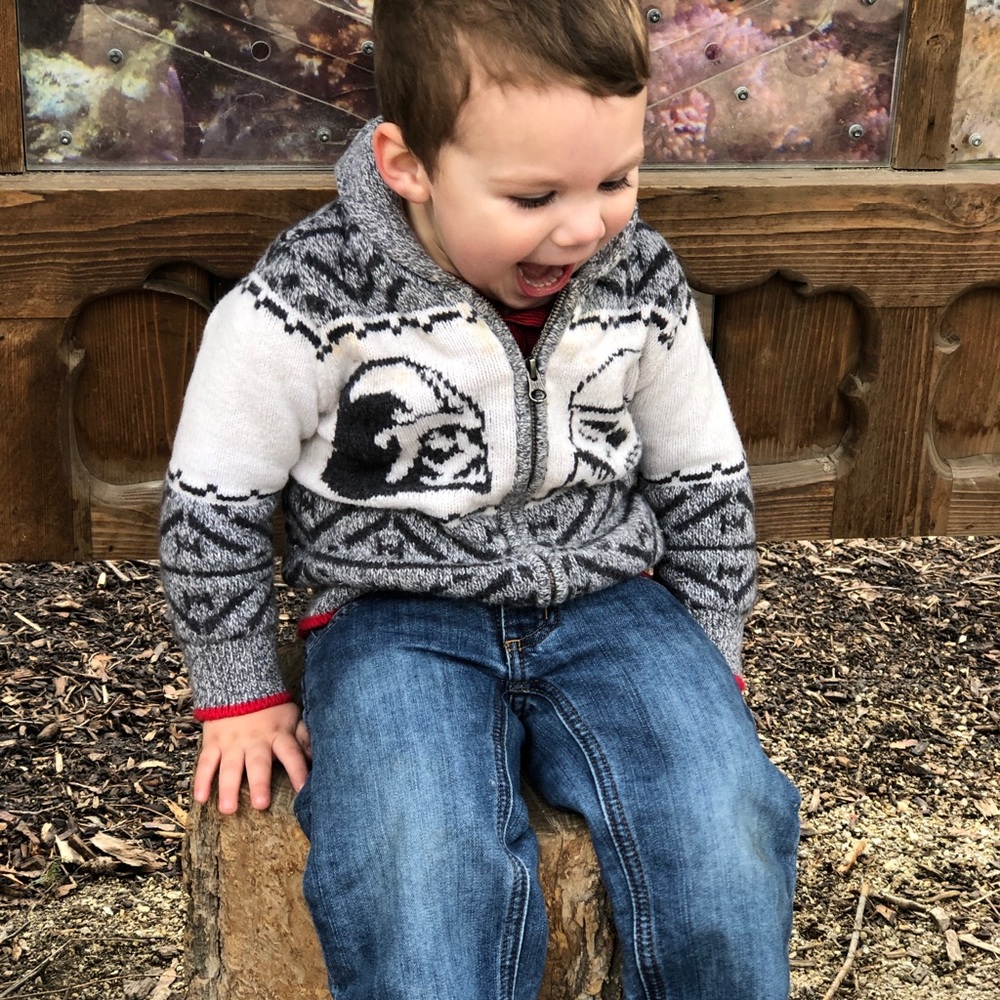 Baby Gap Star Wars ZIP up sweater